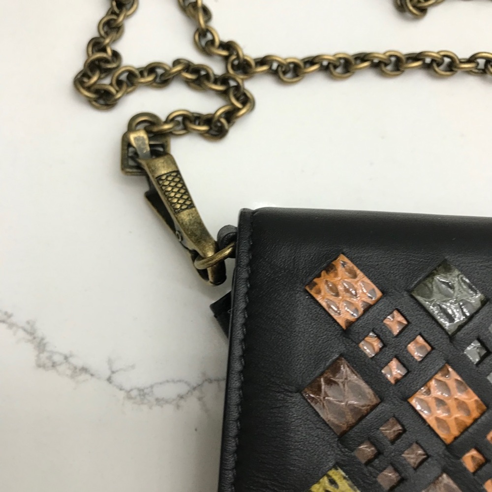 BOTTEGA VENETA Snakeskin intrecciato Crossbody - Picture 9 of 16
